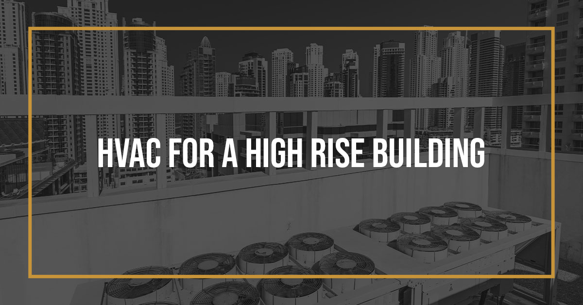 hvac in a high rise building